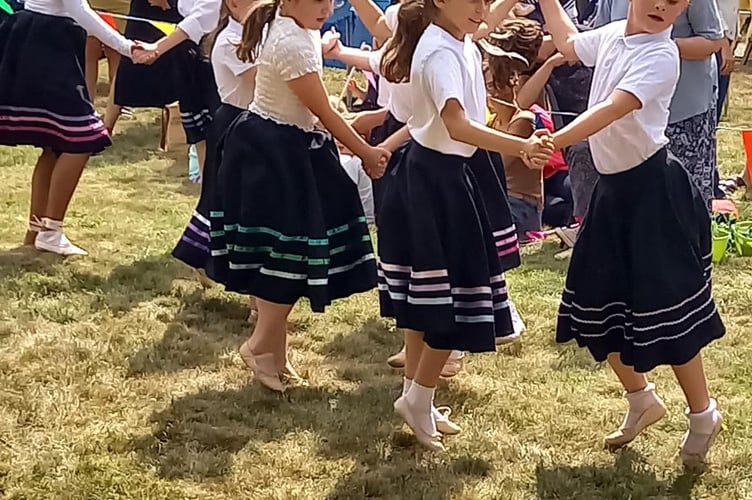 Dancing at Hemyock Fete
